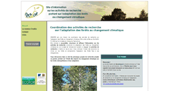 Desktop Screenshot of creafor.gip-ecofor.org